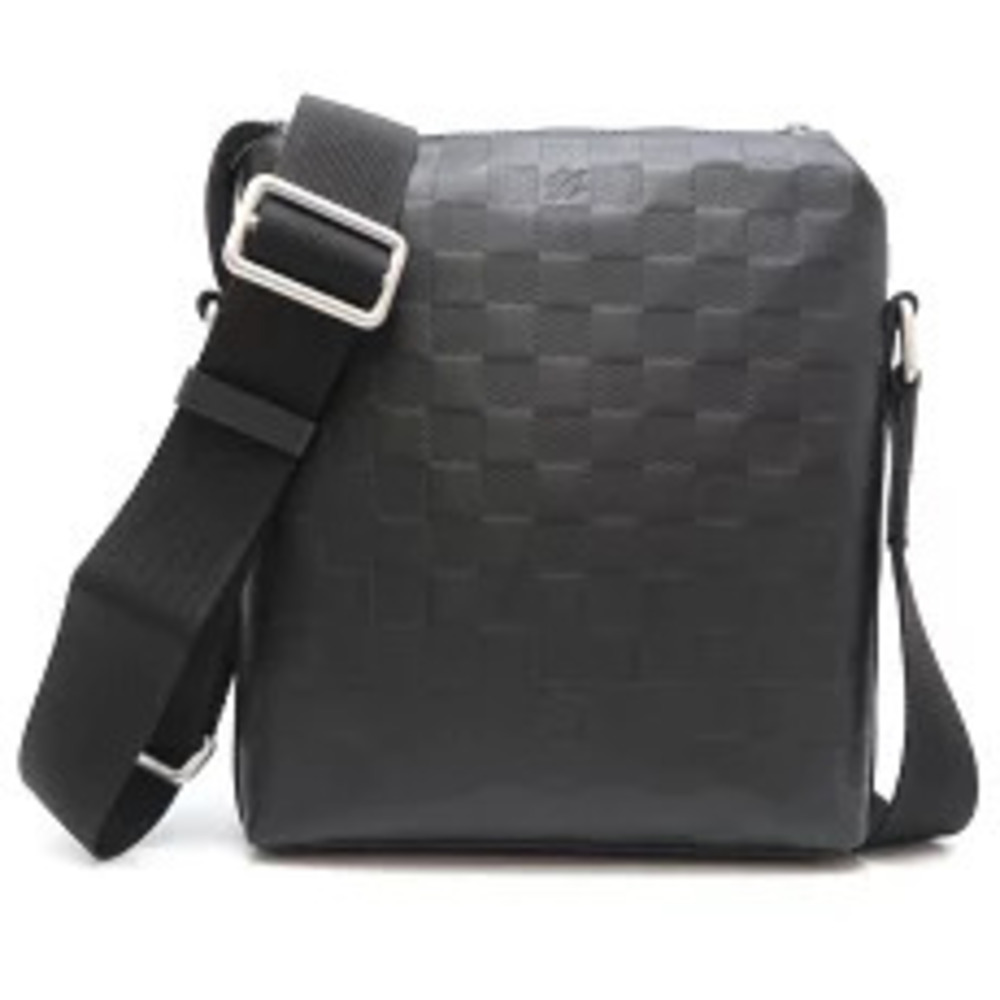 Louis Vuitton Discovery Messenger Shoulder Bag Damier Infini Black Onyx
